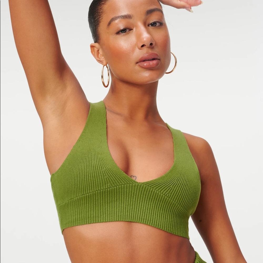 NWT Good American Sweater Bralette